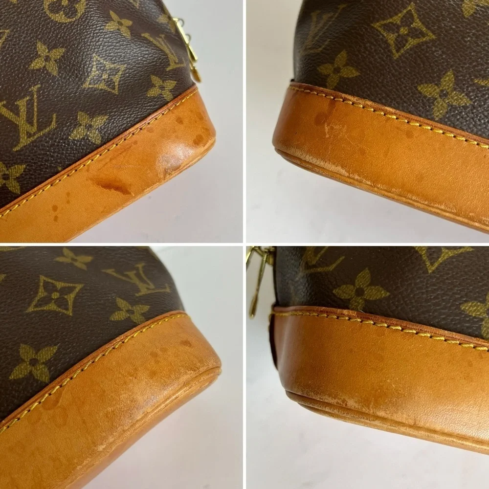 Louis Vuitton Alma Handbag Monogram Canvas France